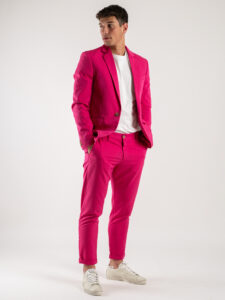 IMPERIAL Pantalone chinos da abito PWB0HBQ Fuxia