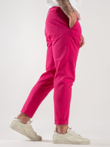 IMPERIAL Pantalone chinos da abito PWB0HBQ Fuxia (4)