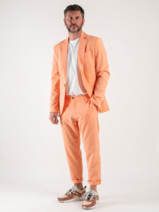 IMPERIAL Pantalone chinos da abito PWB0HBQ Pesca