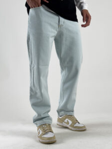 Jeans liscio con gamba morbida JORDAN Azzurro Chiarissimo5