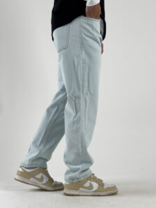 Jeans liscio con gamba morbida JORDAN Azzurro Chiarissimo6