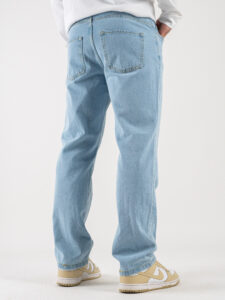 Jeans liscio con gamba morbida JORDAN Azzurro Chiaro (6)