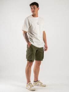 ONLY&SONS Bermuda con tasconi laterali CAM 22016689 Olive Night (1)