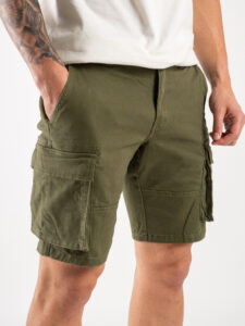 ONLY&SONS Bermuda con tasconi laterali CAM 22016689 Olive Night (2)