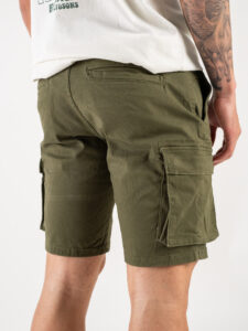 ONLY&SONS Bermuda con tasconi laterali CAM 22016689 Olive Night (3)