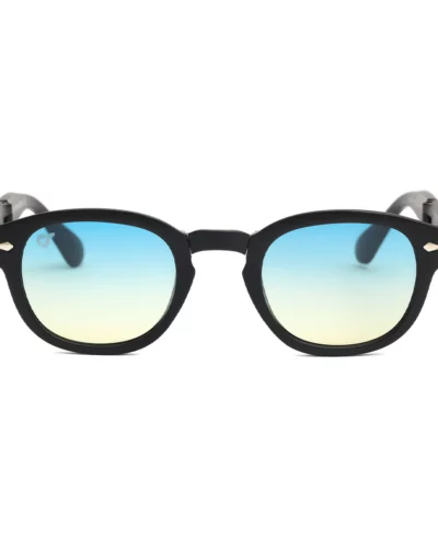 OS SUNGLASSES Occhiali da sole BERLINO Pieghevole Blu Fume Nuovi Arrivi