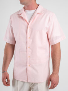 IMPERIAL Camicia 100% cotone tg.unica a mezze maniche C1BEFEOL Rosa (4)