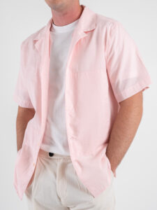IMPERIAL Camicia 100% cotone tg.unica a mezze maniche C1BEFEOL Rosa (6)