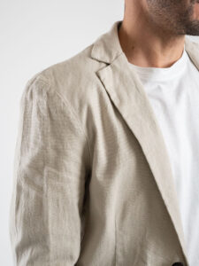 IMPERIAL Giacca in misto lino a due bottoni JZ3HFRRTD Beige (5)