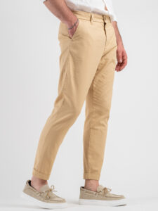 IMPERIAL Pantalone morbido in misto lino PA26HRRT05 Sand (2)