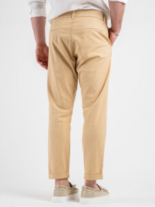 IMPERIAL Pantalone morbido in misto lino PA26HRRT05 Sand (4)