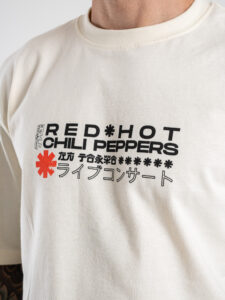 ONLY&SONS T-shirt Red Hot Chili Peppers RHCP RLX 22029525 Antique White (1)