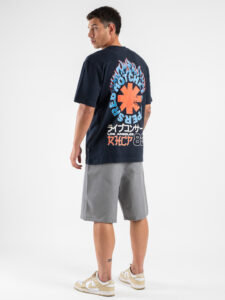 ONLY&SONS T-shirt Red Hot Chili Peppers RHCP RLX 22029525 Dark Navy (2)