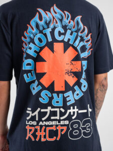 ONLY&SONS T-shirt Red Hot Chili Peppers RHCP RLX 22029525 Dark Navy (4)