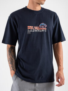 ONLY&SONS T-shirt Red Hot Chili Peppers RHCP RLX 22029525 Dark Navy (5)