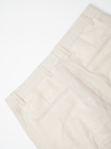 OVER-D Pantalone chinos da abito in Lino OE1S2S4P37 Sabbia (6)