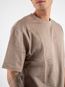 ONLY&SONS T-shirt basica over in cotone FRED 22022532 Desert Taupe (1)