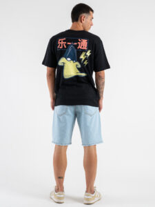 ONLY&SONS T-shirt con stampa DUFFY DUCK fronteretro 22028698 Black (2)