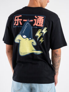 ONLY&SONS T-shirt con stampa DUFFY DUCK fronteretro 22028698 Black (3)