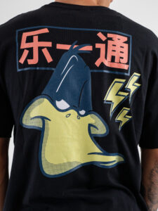 ONLY&SONS T-shirt con stampa DUFFY DUCK fronteretro 22028698 Black (4)