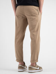 BERNA Pantalaccio in misto lino 243403 Coloniale (5)
