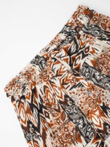 ESTASI Pantalone misto linoviscosa in fantasia etnica MARRAKECH Moro (7)