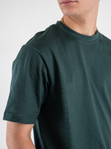ONLY&SONS T-shirt basica over in cotone FRED 22022532 Darkest Spruce (1)