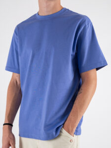 ONLY&SONS T-shirt basica over in cotone FRED 22022532 Dusted Peri (1)