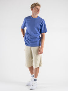 ONLY&SONS T-shirt basica over in cotone FRED 22022532 Dusted Peri (2)