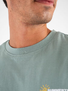 ONLY&SONS T-shirt over con stampa sul retro KLUIVERT RLX 22033645 Chinois Green (6)