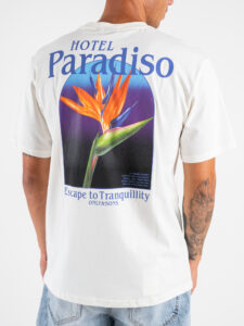 ONLY&SONS T-shirt over con stampa sul retro KLUIVERT RLX 22033645 Cloud Dancer (3)