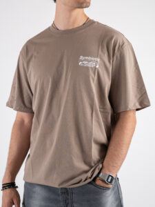 ONLY&SONS T-shirt over con stampa sul retro KLUIVERT RLX 22033645 Desert Taupe (5)