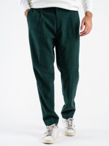 ALTATENSIONE Pantalone da abito in velluto 2536K Texas (2)