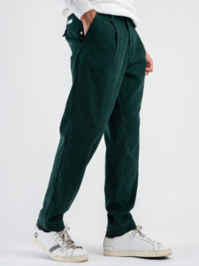 ALTATENSIONE Pantalone da abito in velluto 2536K Texas (4)