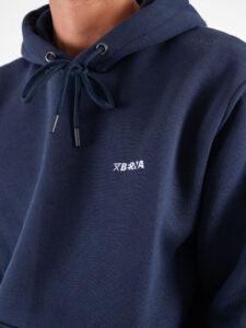 BERNA Felpa con cappuccio felpata 246084 Blu (2)