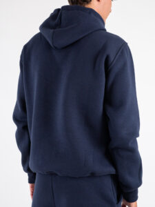 BERNA Felpa con cappuccio felpata 246084 Blu (3)