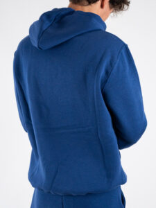 BERNA Felpa con cappuccio felpata 246084 Blu Copiativo (1)