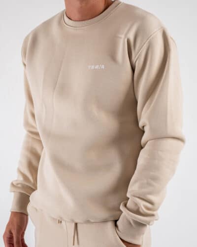 BERNA Felpa girocollo felpata 246086 Avorio