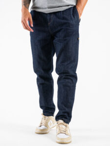 BERNA Jeans senza rotture con pences 246227 Blu (2)
