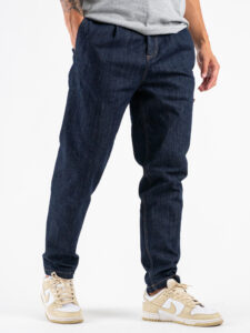 BERNA Jeans senza rotture con pences 246227 Blu (4)
