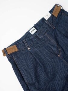 BERNA Jeans senza rotture con pences 246227 Blu (8)