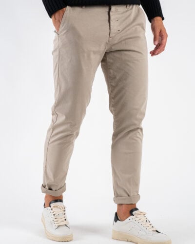 BERNA Pantalone chinos in cotone 252099 Coloniale