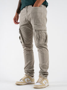 BERNA Pantalone con tasconi 246021 Beige (4)