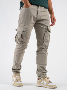 BERNA Pantalone con tasconi 246021 Beige (5)