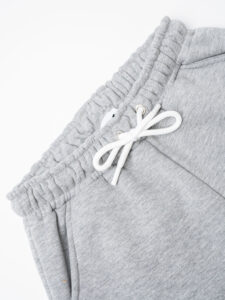 BERNA Pantalone tuta felpato 246087 Grigio Melange (2)