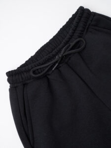 BERNA Pantalone tuta felpato relaxed fit 246083 Nero2