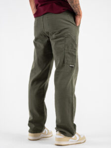 BERNA Pantalone work a gamba morbida 246093 Avocado (5)