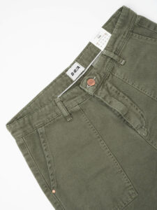 BERNA Pantalone work a gamba morbida 246093 Avocado (6)