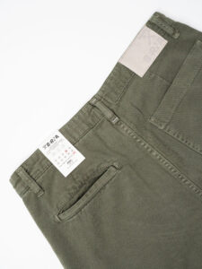 BERNA Pantalone work a gamba morbida 246093 Avocado (7)