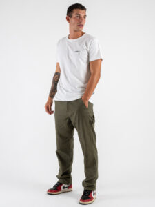 BERNA T-shirt in cotone con logo sul cuore 246080 Bianco (1)